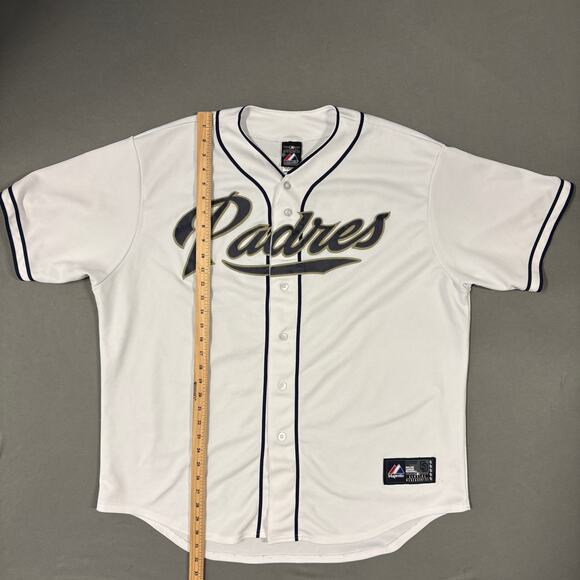 Genuine‎ SAN DIEGO PADRES Lamont #37 Jersey Size XXL by Majestic - Picture 11 of 12